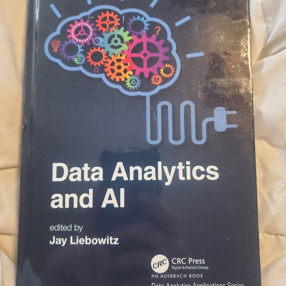 Data Analytics and AI Jay Liebowitz Hardcover Book CRC PRESS data application